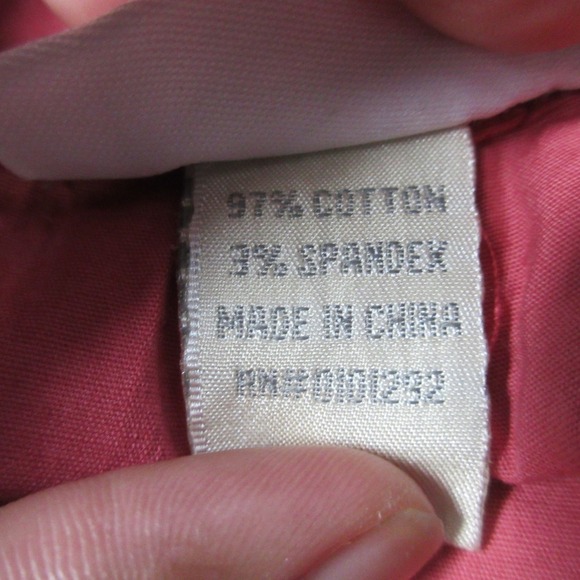 Lulu B Capri Pants Women 6 Pink Bratz Buckle Cargo Crop Low Rise Cinch Baggy 312 - Picture 7 of 14